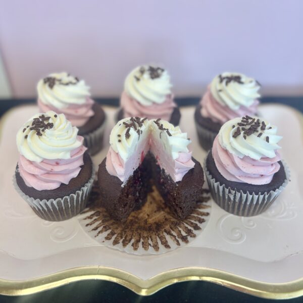 Chocolate Raspberry Cupcakes