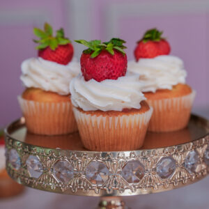 Strawberry Fields Cupcakes