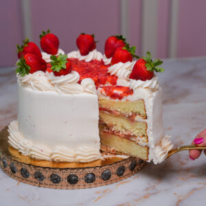 Strawberry Fields Cake